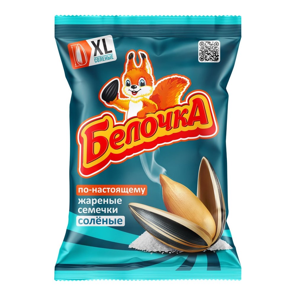 СЕМЕЧКИ БЕЛОЧКА СОЛЬ XL 300ГР