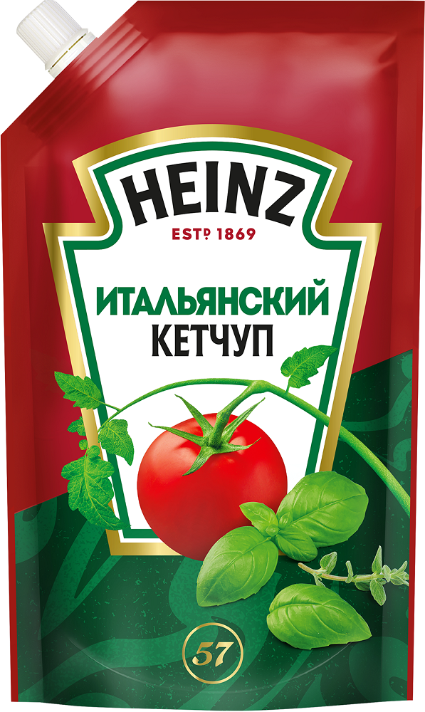 КЕТЧУП ХАЙНЦ ИТАЛЬЯНСКИЙ 320ГР Д/П