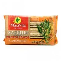 ХЛЕБЦЫ ХРУСТЯЩИЕ МАКСИВИТА С АМАРАНТОМ 150ГР