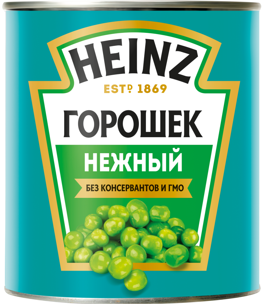 ГОРОШЕК ЗЕЛЁНЫЙ ХАЙНЦ 400ГР Ж/Б