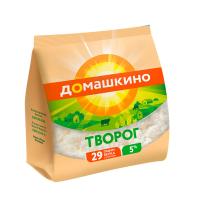 БЗМЖ ТВОРОГ СЕЛО ДОМАШКИНО 5% 180ГР СТАБИЛОБЭГ