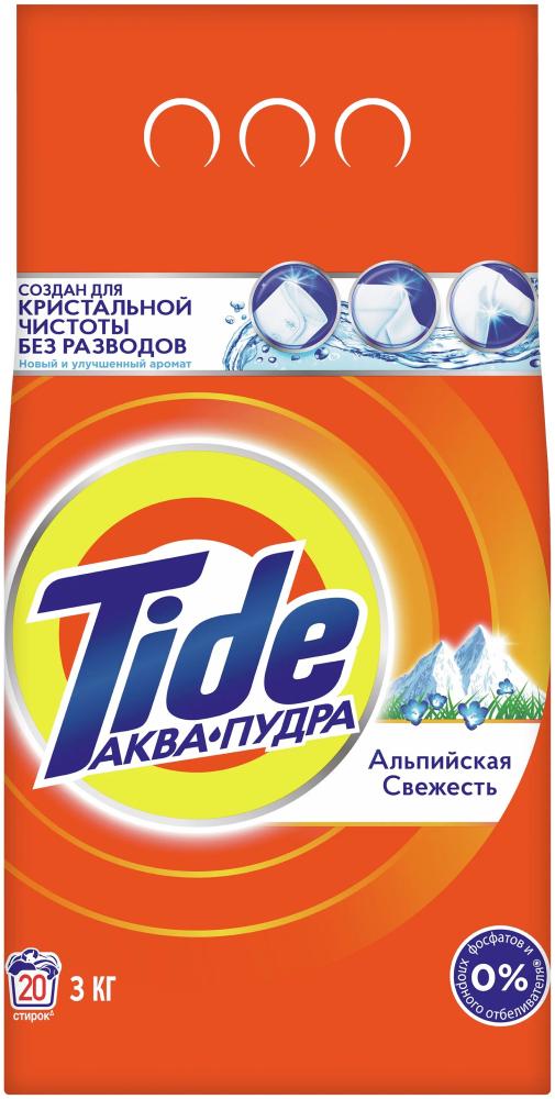 ПОРОШОК СТИР ТАЙД АЛЬПИЙСКАЯ СВЕЖЕСТЬ АВТ 3КГ