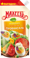 МАЙОНЕЗ МАХЕЕВ КЛАССИЧЕСКИЙ 50.5% Д/П 200МЛ
