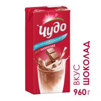 БЗМЖ МОЛОКО ЧУДО 2% ШОКОЛАД СЛИМ 960МЛ