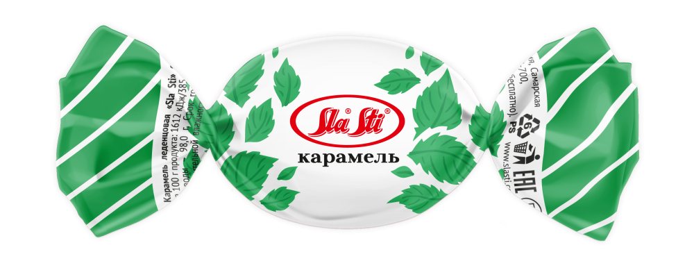 КАРАМЕЛЬ МЯТА СЛАСТИ 200ГР