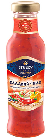 СОУС ЧИЛИ СЛАДКИЙ СЭНСОЙ СТ/Б 320МЛ