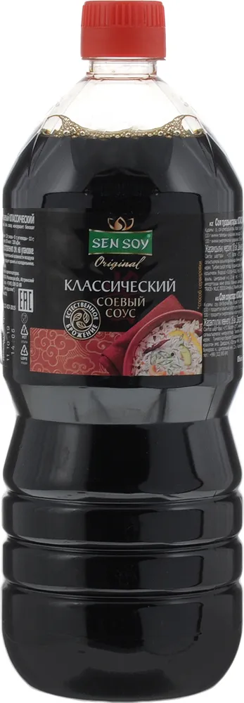 СОУС СОЕВЫЙ КЛАССИЧЕСКИЙ СЭНСОЙ ПЛ/Б 1Л