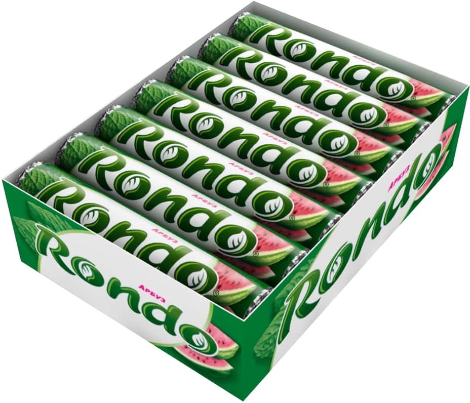 КОНФЕТЫ РОНДО АРБУЗ 30ГР