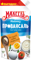 МАЙОНЕЗ МАХЕЕВ ПРОВАНСАЛЬ БЕЛЫЙ 50,5% Д/П 200МЛ