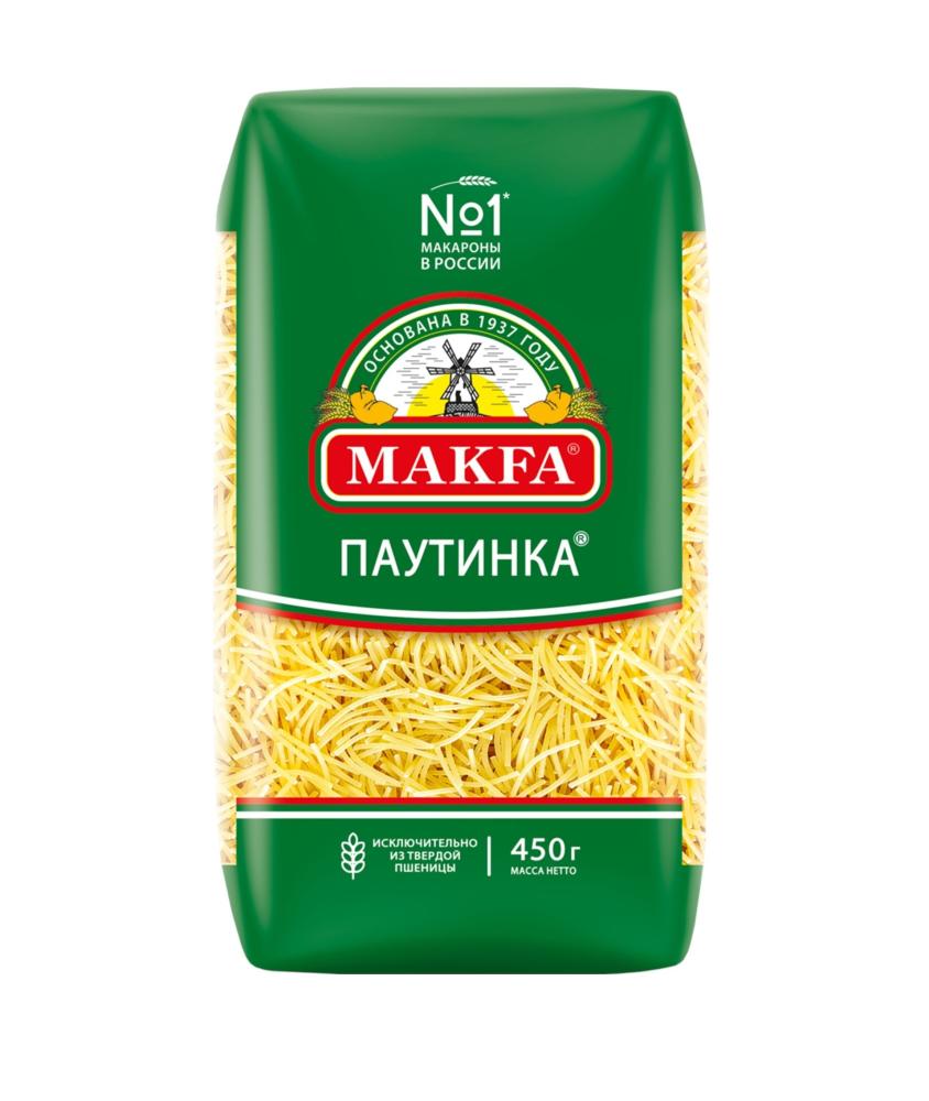 ВЕРМИШЕЛЬ ПАУТИНКА В/С МАКФА 400ГР