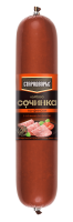 КОЛБАСА СОЧИНКА ПО-ФИНСКИ С СОЧНЫМ ОКОРОКОМ СТАРОДВОРЬЕ В/К /ВЕС