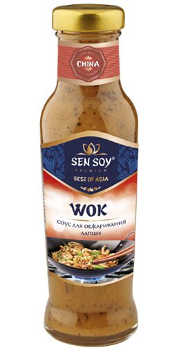 СОУС WOK ДЛЯ ЛАПШИ СЭНСОЙ СТ/Б 310МЛ