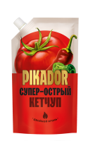 КЕТЧУП ПИКАДОР СУПЕР ОСТРЫЙ Д/П 300ГР