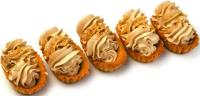 ПИРОЖНОЕ ЛИРОНАС КОРЗИНКА СО СГУЩ МОЛОКОМ И ОРЕХОМ 300ГР