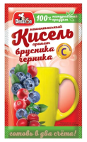 КИСЕЛЬ БРУСНИКА/ЧЕРНИКА М/П ПРЕСТОН 30Г