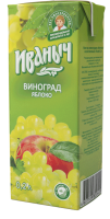 НЕКТАР ИВАНЫЧ ЯБЛОКО/ВИНОГРАД Т/П 0,2Л