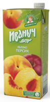 НЕКТАР ИВАНЫЧ ЯБЛОКО/ПЕРСИК Т/П 0,95Л