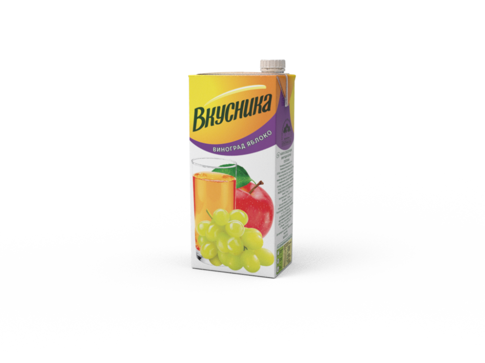 НЕКТАР ВКУСНИКА 0,95Л ЯБЛОКО/ВИНОГРАД